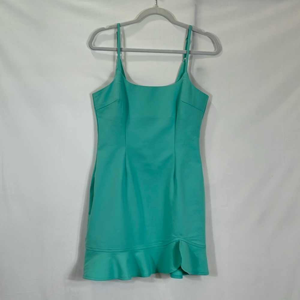 Superdown Mini Dress Size M Aqua Blue Color NWOT